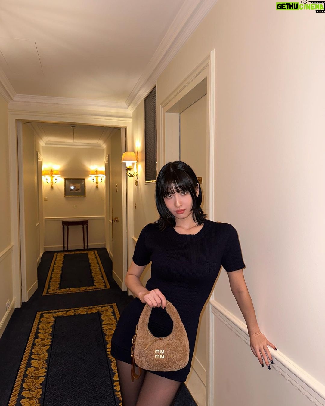 Momo Hirai Instagram - Paris🩶 #MiuMiu #MiuMiuSS24