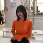 Momo Hirai Instagram - @onitsukatigerofficial Milano💛