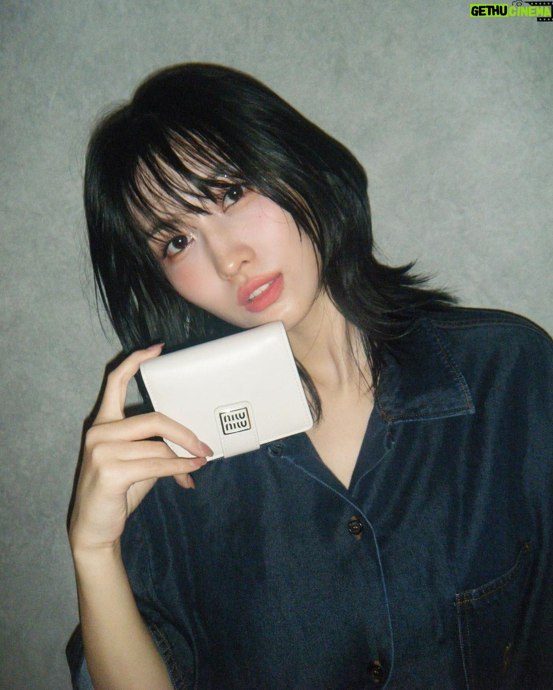 Momo Hirai Instagram - 🤍🤎 @miumiu #MiuMiu #PR #JAPAN