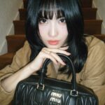 Momo Hirai Instagram - Black & Brown 🖤🤎 @miumiu #MiuMiu #MiuArcadie #ad #JAPAN