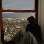 Momo Hirai Instagram – Empire State Building🌃💕