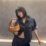 Momo Hirai Instagram - 🤍🤎 @miumiu #MiuMiu #PR #JAPAN