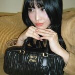 Momo Hirai Instagram - Black & Brown 🖤🤎 @miumiu #MiuMiu #MiuArcadie #ad #JAPAN