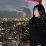 Momo Hirai Instagram – Empire State Building🌃💕
