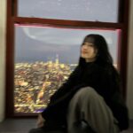 Momo Hirai Instagram – Empire State Building🌃💕