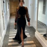Mona Zaki Instagram - From L’oreal Paris Dinner @lorealparis at @toureiffelofficielle Styled by the amazing @maigalal Dressed by the one and only @eliesaabworld Jewelry @chopard .. your pieces are out of this world Shoe @maisonvalentino Thanks to the glam team @prunelle_makeup @stepanedelahaye Managment team @ginger__tm