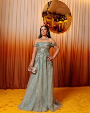 Mona Zaki Instagram - It was a magical night 💫
Thank you @bulgari
Stylist: @cedrichaddad
Dress: @zuhairmuradofficial
Hair: @rafifazaa
Makeup: @ojmakeupartist
Photographer: @rolandhaddad_