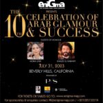 Mona Zaki Instagram - It is almost time for eniGma Magazine's 10th Celebration of Arab Glamour & Success in Beverly Hills, California on July 31st, 2023.🎉🙌🏻💝 Join us on this special night to celebrate the best of the Middle East and highlight Arab role models ⭐️ This annual red carpet event features the presentation of our Enigma Achievement Awards to honour leading Arab personalities who have had an international impact in their careers. This year's celebrity guests of honour are two of the biggest and most respected superstars in the Middle East, the Egyptian actors Mona Zaki and Khaled El Nabawy. Since 2002, eniGma has hosted exclusive, high-profile events around the world to promote the best of the Middle East,and foster Arab pride in our region's success stories. And it’s always a fun and glamorous party you won’t want to miss ! 🎉 To take part in this exclusive event, please email pr@enigma-mag.com or call +20102 5155519. For tickets or tables, visit www.enigma-mag.com. @monazakiofficial @khaledelnabawyofficial @orascomdevelopment @elgounaredsea @reserveps #arabglamourandsuccess #monazaki #khaledelnabawy #egypt #cairo #beverlyhills #california