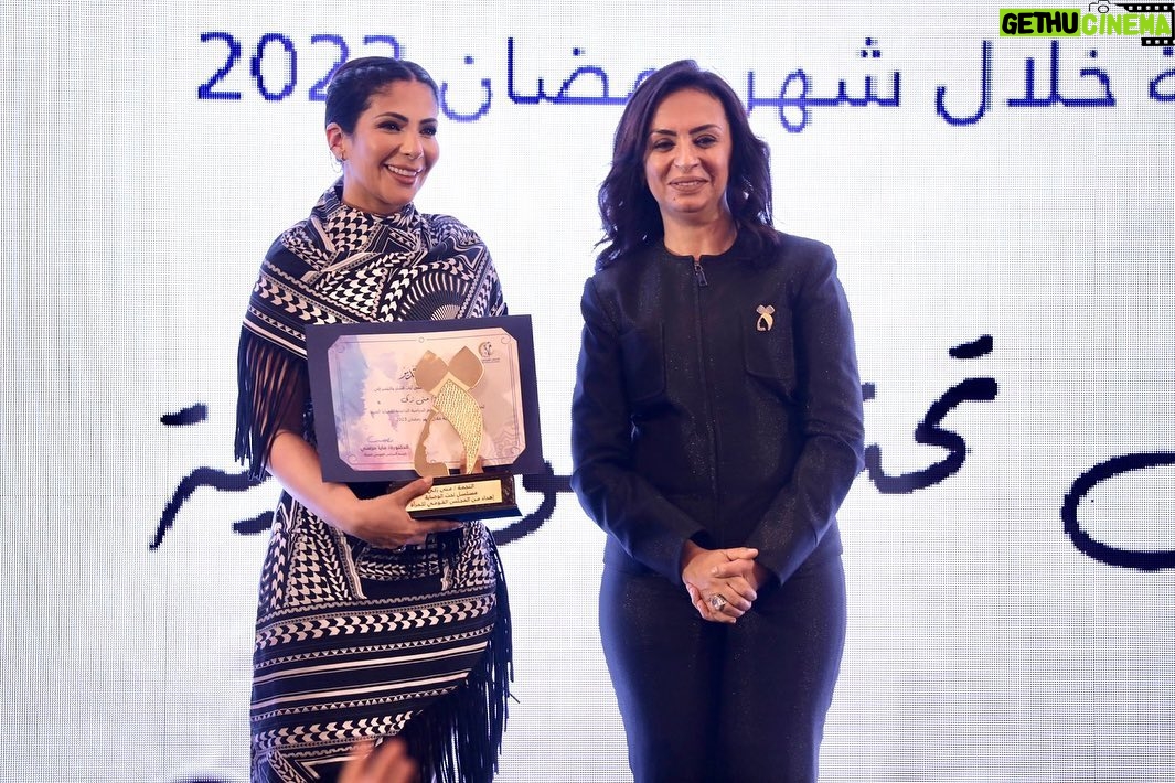 Mona Zaki Instagram - كل الشكر للمجلس القومي للمرأة لتكريمي عن مسلسل "تحت الوصاية"، ممتنة للقائمين على العمل و على حفل التكريم، وخالص التهاني للزملاء الذين فازوا بتكريمات المجلس القومي للمرأة هذا العام @ncwegypt و شكر خاص للدكتورة @maya.morsy.egypt Thanks to my glam team Makeup by @ayaabdelhamid Hair @ayman_ali25