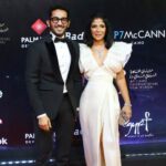 Mona Zaki Instagram - From last night stunning opening ceremony @cairofilms Dress by The Amazing @maisonyeya Styled by @maigalal Jewellery @the.diamond.center Thanks @flarepr Clutch @okhtein @maisonpyramide Hair @ahmed__mounir Makeup @zeinabhassan_ Photographers @mongiphg @hamedz199