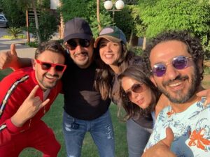 Mona Zaki Instagram - الحبايب ❤❤❤❤❤#عشرة العمر