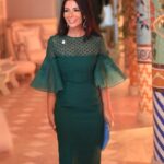 Mona Zaki Instagram - UNICEF and GFF believe in the power of cinema to bring a positive change to the lives of millions of children, and so do I. As @unicef.egypt Goodwill Ambassador, I was excited to be part of the festival this year to witness the agreement between UNICEF and @elgounafilmfestivalofficial, especially that it also comes on the occasion of the 30th anniversary of the Convention on the Rights of the Child. #ForEveryChild #UNICEFxGFF يونيسف ومهرجان الجونة السنيمائي بيؤمنوا بإن السنيما قادرة على إنها تعمل تغيير إيجابي في حياة ملايين الأطفال، وأنا كمان مؤمنة بكده. كسفيرة نوايا حسنة ليونيسف مصر، أنا كنت متحمسة إني جزء من المهرجان السنة دي علشان أشهد الاتفاقية بين يونيسف ومهرجان الجونة السنيمائي خصوصاً إن السنة دي كمان هي السنة ال٣٠ على اتفاقية حقوق الطفل. #لكل_طفل Stylist @maigalal Dress by the outstanding @ramialaliofficial Jewellery @egyptgold.eg Make up @sorayashawky Hair @ashour_201__hair_styilst Elgouna - Hurghada