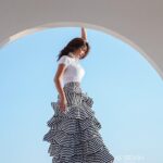 Mona Zaki Instagram - More From @enigmamagazine April Cover Photoshoot Photography: @khaledfadda Styling: @maigalal Makeup: @sorayashawky Hair: @ashour_201__hair_styilst Look One Dress — @mrskeepaofficial Jewellery — @dimajewellery Sandals — @gianvitorossi Look Two Skirt @mrskeepa @mrskeepaofficial Choker: @maatjewelry PR Agency: @flarepr Look Three Top & skirt @aliceandolivia Sandals @gianvitorossi