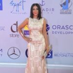 Mona Zaki Instagram - Congratulations @hendsabri For the outstanding performance in Noura's dream..❤❤❤😘😘 Stylist @maigalal Dress @miriamnazmydesigns Jewellery @azzafahmy Make up @sorayashawky Hair @ashour_201__hair_styilst Clutch @renecaovilla Thank u so much @hamedz199 for the lovely pictures ❤
