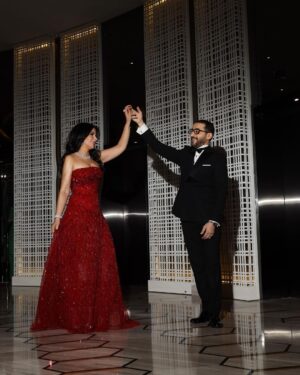 Mona Zaki Instagram - Had the pleasure to be part of this exceptional night, sharing it with great artists from around the world @joyawards.official. Congratulations to all the nominees and awarded winners. 

It truly was  a magical night ✨

Thanks to the team behind my look ♥️♥️

Stylist: @cedrichaddad 
Dress: @eliesaabworld 
Jewelry: @roberto_coin & @flarepr 
Photo Credits: @hala.mja 
Photo credits : @soma_photography19 
Makeup: @ayaabdelhamid 
Hair: @georgeselmendelek