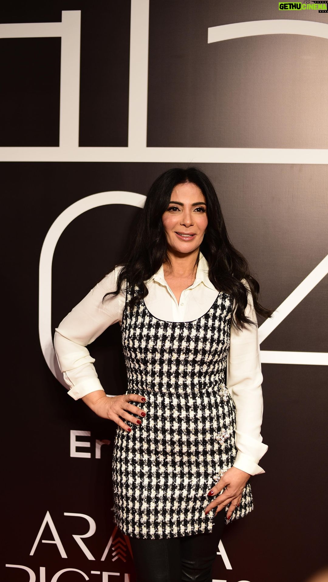 Mona Zaki Instagram - From the premier of فيلم رحلة 404 Very Grateful for everyone who made it to the premier yesterday. Thank you for your support and a special thanks to all the amazing people who contributed to making this movie happen. I hope you all enjoy watching it as much as we enjoyed creating it. Thank you to the team behind my look ♥️♥️ Styled by @maigalal Make-up @kikibeautique Hair @mahmoud_hair_stylist