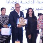 Mona Zaki Instagram - كل الشكر للمجلس القومي للمرأة لتكريمي عن مسلسل "تحت الوصاية"، ممتنة للقائمين على العمل و على حفل التكريم، وخالص التهاني للزملاء الذين فازوا بتكريمات المجلس القومي للمرأة هذا العام ‏ @ncwegypt و شكر خاص للدكتورة @maya.morsy.egypt Thanks to my glam team Makeup by @ayaabdelhamid Hair @ayman_ali25