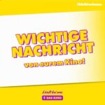 Monika Gruber Instagram - Wichtige Nachricht von Eurem Kino! #bleibtzuhause #bleibtdaheim #bleibtsdahoam #kino #werbung @constantinfilm @daskino.de @torsten_koch