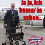 Monika Gruber Instagram - Entweder Jupp oder ich... Weil: Einer muss den Buben ja mal wieder s‘Gas einstellen und d‘Wadl viererichten! • . . . #fcbayern #fcbayernmünchen #nikokovac #juppheynckes #monikagruber #fussball #trainer #hansiflick #bayernmünchen #miasanmia