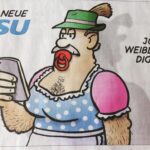 Monika Gruber Instagram - #harmbengen #harmbengenkarikaturen #monikagruber #kabarett #comedy #csu #jung #weiblich #digital #wahnsinn Erding, Germany