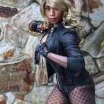 Monique Dupree Instagram - Good morning!!! Don’t be afraid to say it back!! #31daysofhalloween #blackcanary #balckcanarycosplay #blackcosplayerhere #blackcosplayersrock #moniquedupree