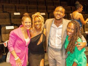 Monique Gabriela Curnen Instagram - My second mom, the phenomenal Hyacinth Lee, made her acting debut in the independent short film @apologeticallyblackfilm and was sensational! So delighted to celebrate her, @lanoland & the fabulous cast & crew that gave their hearts & souls to this film. It’s a funny, poignant, deep take on identity, self-loathing and self-love. Proud of you, mom! #familia #indiefilm #blackfilm #blackfilmmakers
