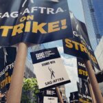 Monique Gabriela Curnen Instagram – We are #sagaftrastrong and #WGAStrong ! Shout out to the @wgaeast @wgawest & @sagaftra family who gathered today to make our voices heard. 
 
#SAGAFTRAstrike #wgastrike  #labor #laborunites #unionstrong #newyork #livingwage