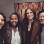 Monique Gabriela Curnen Instagram - Ep 307 had SO much going on. 🔥Thankfully, we had @joytlane9 directing & our ep writer #thomaswong at the helm to make sure we didn’t miss a beat 🙌🏽 @ghoststarz #ghostmode #bts #setlife #crew #bestteam