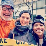 Monique Gabriela Curnen Instagram - #UnionStrong Out in these streets…days 111 & 112, catching up with dear friends & meeting new ones @sagaftra #sagaftra #sagaftrastrong #sagaftrastrike #nyc