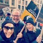 Monique Gabriela Curnen Instagram - #UnionStrong Out in these streets…days 111 & 112, catching up with dear friends & meeting new ones @sagaftra #sagaftra #sagaftrastrong #sagaftrastrike #nyc