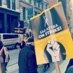 Monique Gabriela Curnen Instagram - #UnionStrong Out in these streets…days 111 & 112, catching up with dear friends & meeting new ones @sagaftra #sagaftra #sagaftrastrong #sagaftrastrike #nyc