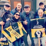 Monique Gabriela Curnen Instagram - #UnionStrong Out in these streets…days 111 & 112, catching up with dear friends & meeting new ones @sagaftra #sagaftra #sagaftrastrong #sagaftrastrike #nyc