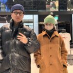 Moon Ji-Ae Instagram - 머리에 열 좀 식힐겸 오랜만에 남편과 버스를 타고 동네 데이트했어요. 늘 사람이 북적이던 곳도 연휴라 한산해 느긋하게 걷고, 구경하며 딱 2시간 여유있게 보냈습니다 집 정거장에 다다라 남편 귀에 대고 👩“저 이번에 내려요” 했더니 특유의 냉정한 저음으로 답하네요 🙋‍♂️“잘가요” #저도요해야지!!! #따라내려야지!!!