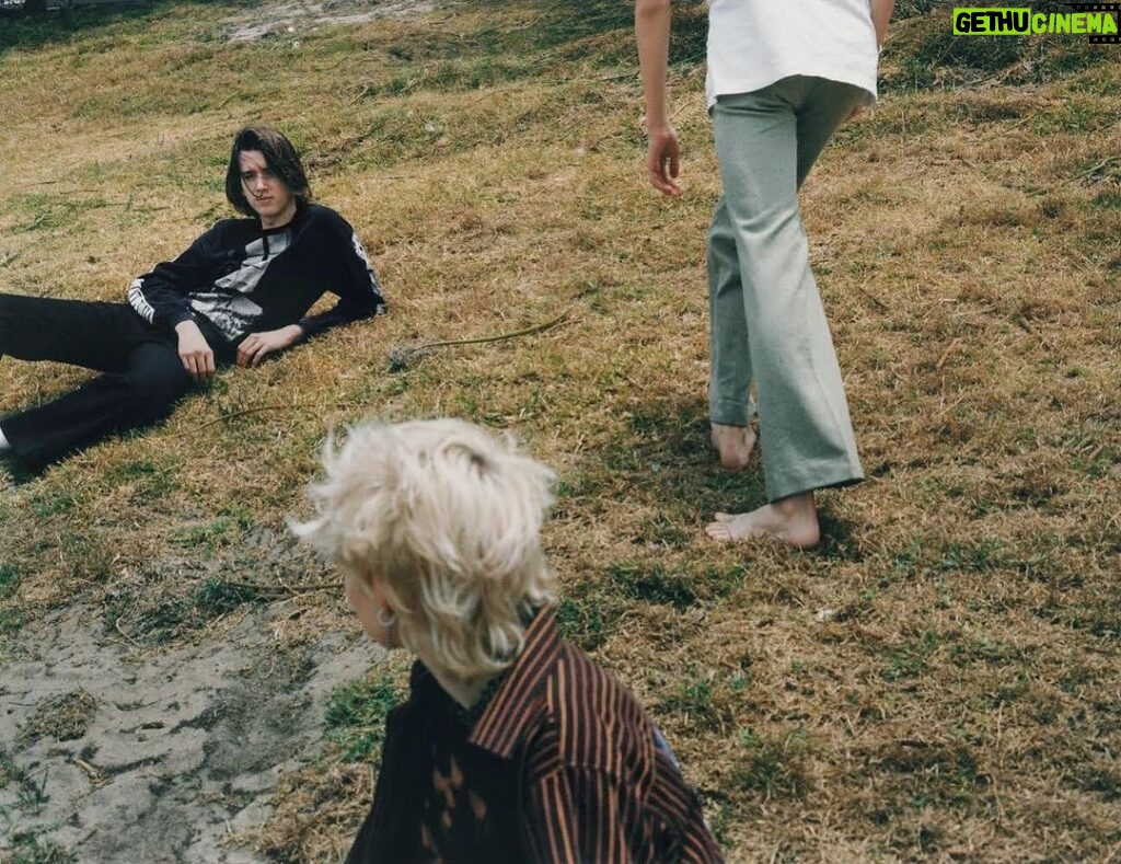 Morgan Davies Instagram - With axel and felix in @i_d :)) by @stef_mitchell