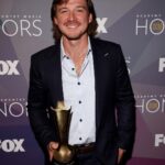 Morgan Wallen Instagram - Proud to have accepted the ACM Honors Milestone Award last night. And very proud to do it with my country a$$ friends right beside me.