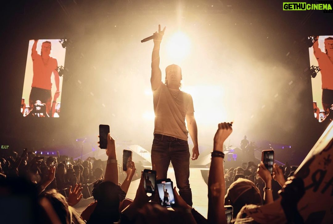 Morgan Wallen Instagram - Country done came to the City of Angels Crypto.com Arena