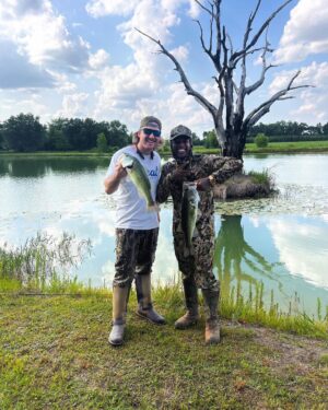 Morgan Wallen Instagram - Durk done pulled up and taught me how to fish