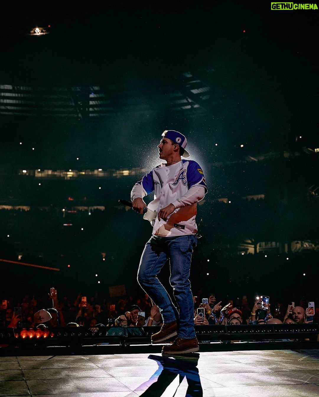 Morgan Wallen Instagram - Played 98 Braves in front of some actual 98 Braves and about 80 thousand other damn fine people. Thank you Atlanta for a weekend I won’t be forgetting no time soon 📷: @davidnlehr & @matthewpaskert Truist Park