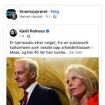Morten Ramm Instagram - Da har fattærn delt en sak fra Strømopprøret som har delt et innlegg fra Kjetil Rolness sin Facebook der han har delt en sak som Per Olav Sørensen har skrevet på sin Facebook som nettavisen.no har trykket. Null likes