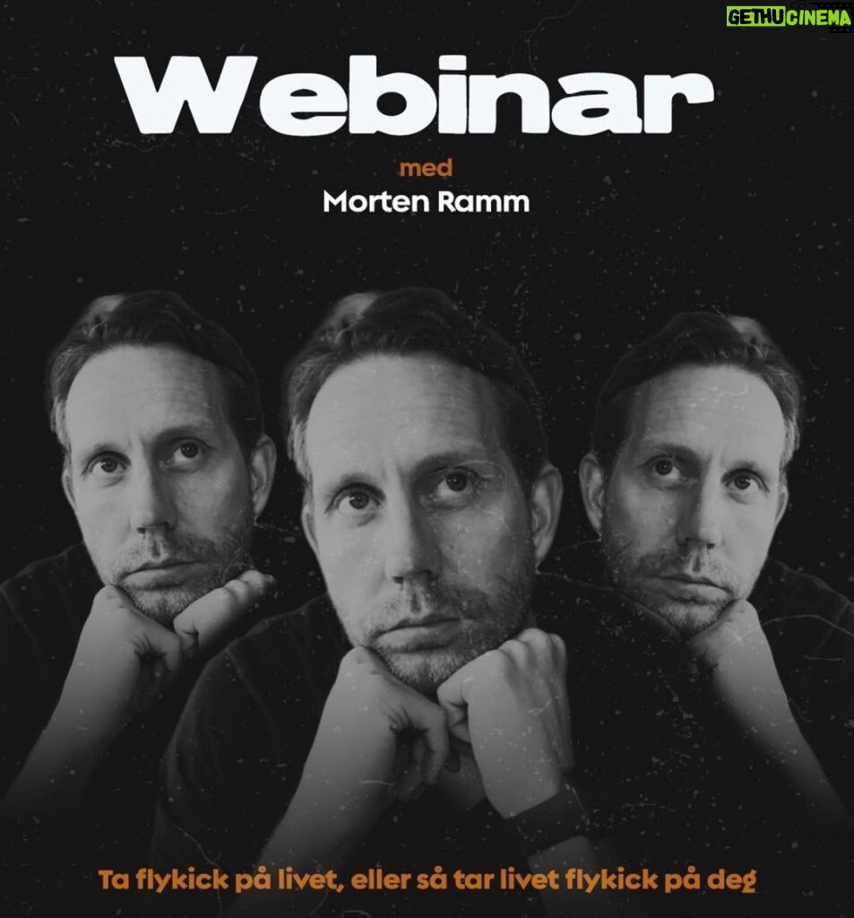 Morten Ramm Instagram - På YouTube ligger det nå et gratis webinar, hvor jeg har med tre andre motivatorer som er superflinke og håver inn penger på sine foredrag. I dag prater de gratis for dere, og åpner opp opp om sine beste tanker om blant annet økonomi og farsrollen på some