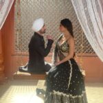 Mouni Roy Instagram - This special song is out now on a special day♥️ Happiest of birthdays @diljitdosanjh may you continue conquering the world with your talent & winning the hearts of everyone you cross paths with your warmth. Love ya x *link in bio*