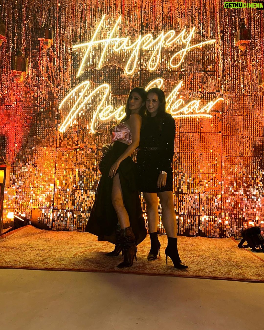 Mouni Roy Instagram - And so the adventure begins 🦋 Happy new year monsters x #2024 👽👻