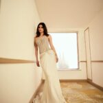 Mouni Roy Instagram - Soft jazz playing in the bg… • • • • Showtime trailer launch 🧨 Dress: @taali.ae Shoes: @@sephyr_official Styled by @spacemuffin27 Styling team- @harshitasamdariya @romamaityy @nishthaaagarwal Fashion intern- @_shhreeyyaa Shot by - @gohil_jeet Hair by- @bhavyaarora Make up by- @mukeshpatilmakeup