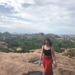 Mridanjli Rawal Instagram - Far from the city! : : : #igers #igersdaily #hampi #hampigirls😊 #instagram #instagood #insta #instalove #fashion #love #instafashion #instatravel #travel #girl #happy #instagramers #instastyle #friday #weekend #solotravel Hampi, Karnataka