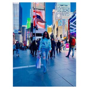 Mridanjli Rawal Instagram - When in New York 🇺🇸