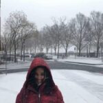 Mridanjli Rawal Instagram - It’s Snowing☃️❄️⛄️ #nofilter : Hoboken, New Jersey