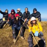 Mridanjli Rawal Instagram - This time, I packed my bag and stayed in mountains for 5 days. Walking for hours and hours was not easy, especially on the snow. But what made this journey beautiful? Friends. New and old. Hand in hand. Sharing water, food, snacks & most important comfort and love. Pushing each other to complete the trek. Cheering up for each other. Taking care when someone is sick. Chatting and chatting for hours. And yes playing UNO and Mafia in the train. Love you all!!❤️❤️ Unsaid Rule of trek- No shower for 5 days😂!! @annayagnik @kneo07 @sunaina @priya_chaplot @itsnitikatrivedi @nilovenagar @gaya3_nair @chavan_mansi @sagarika._.badass @trushalee_bait @ishan__shah__ Himachal Pradesh