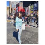 Mridanjli Rawal Instagram - When in New York 🇺🇸 Times Square, New York City