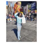 Mridanjli Rawal Instagram - When in New York 🇺🇸 Times Square, New York City