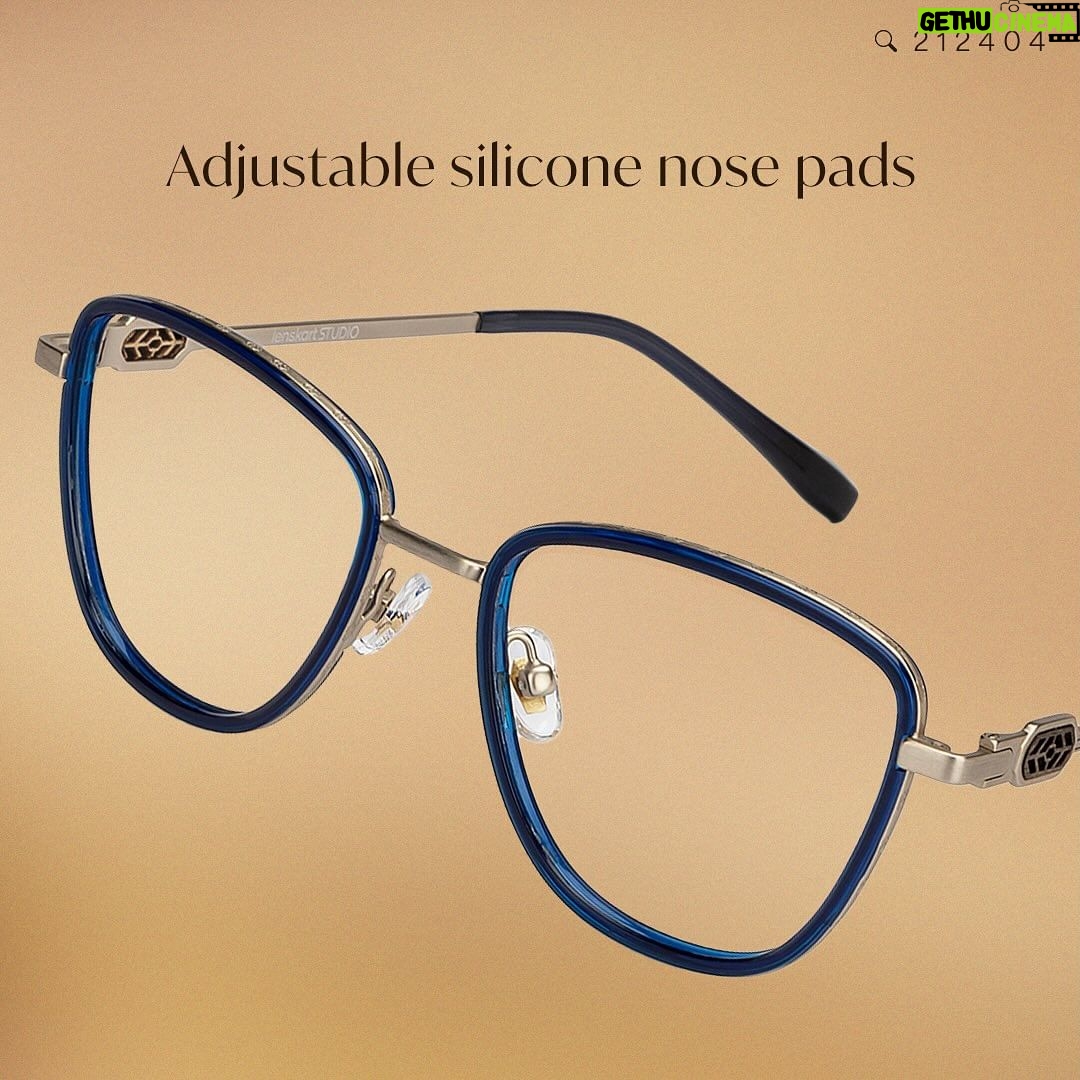 Mrunal Thakur Instagram - What a beautiful ode to Kashmir’s beauty and craftsmanship! I had the best time shooting with these Lenskart Studio glasses from their newly launched Gulmarg Eyewear Collection! I’m obsessed, as it has the perfect blend of stunning beauty and craftsmanship. This is a great way to embrace tradition with a modern twist, and that’s what makes this range of eyewear my go-to for the 2023 wedding season! ✨ Shop the collection from @lenskart ’s link in the bio or visit the store. #GulmargLK #LenskartStudio #MrunalThakur